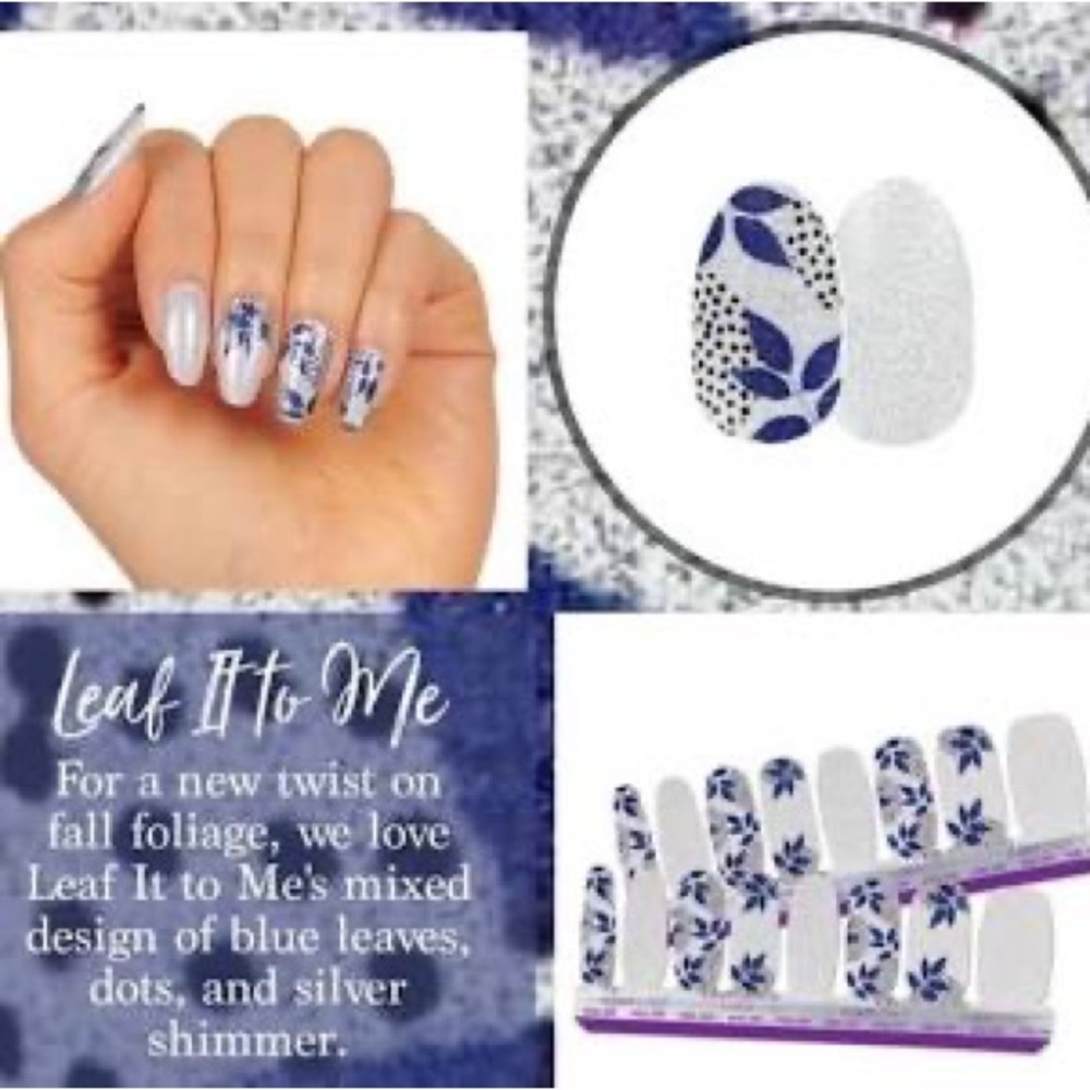 🌸Sale:3/$30🌸 Color Street Nail strips. Shade: Leaf it to me. - Picture 3 of 3